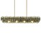 Maxim Lighting Loren 54'' Linear Chandelier, Weathered Brass 21826GNWBR - alternate 3